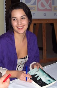 La scrittrice Melissa P.