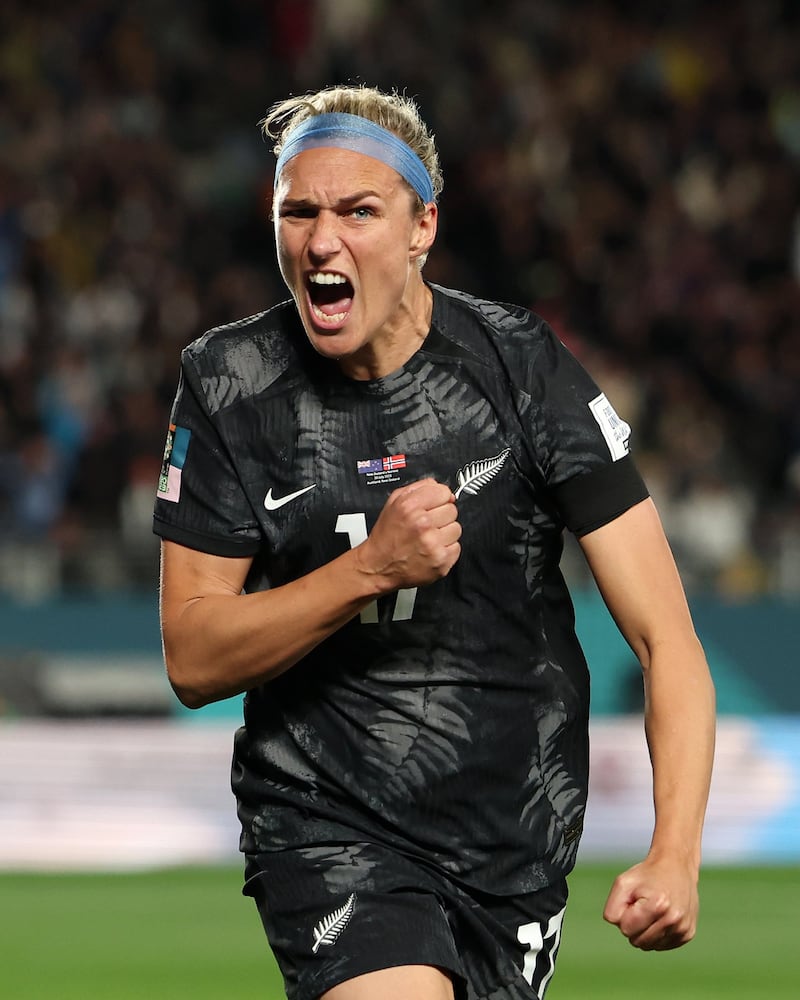 Il grido di Hannah Wilkinson che trascina le Ferns (Twitter)