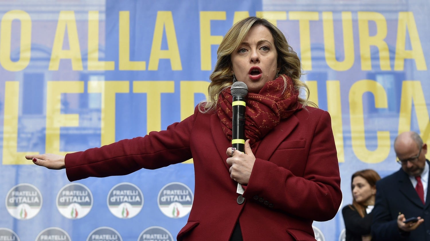 E la Meloni porta Fdi sul palco di Trump