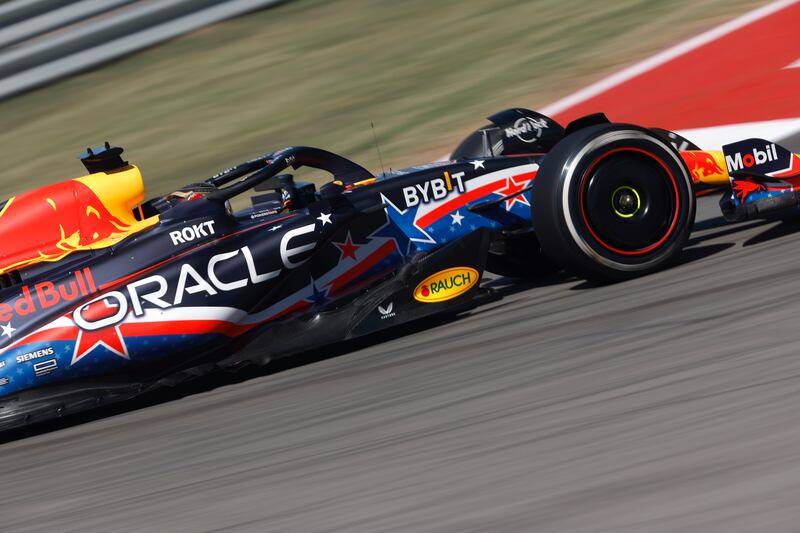 F1 GP USA FP1 Verstappen Fotogramma