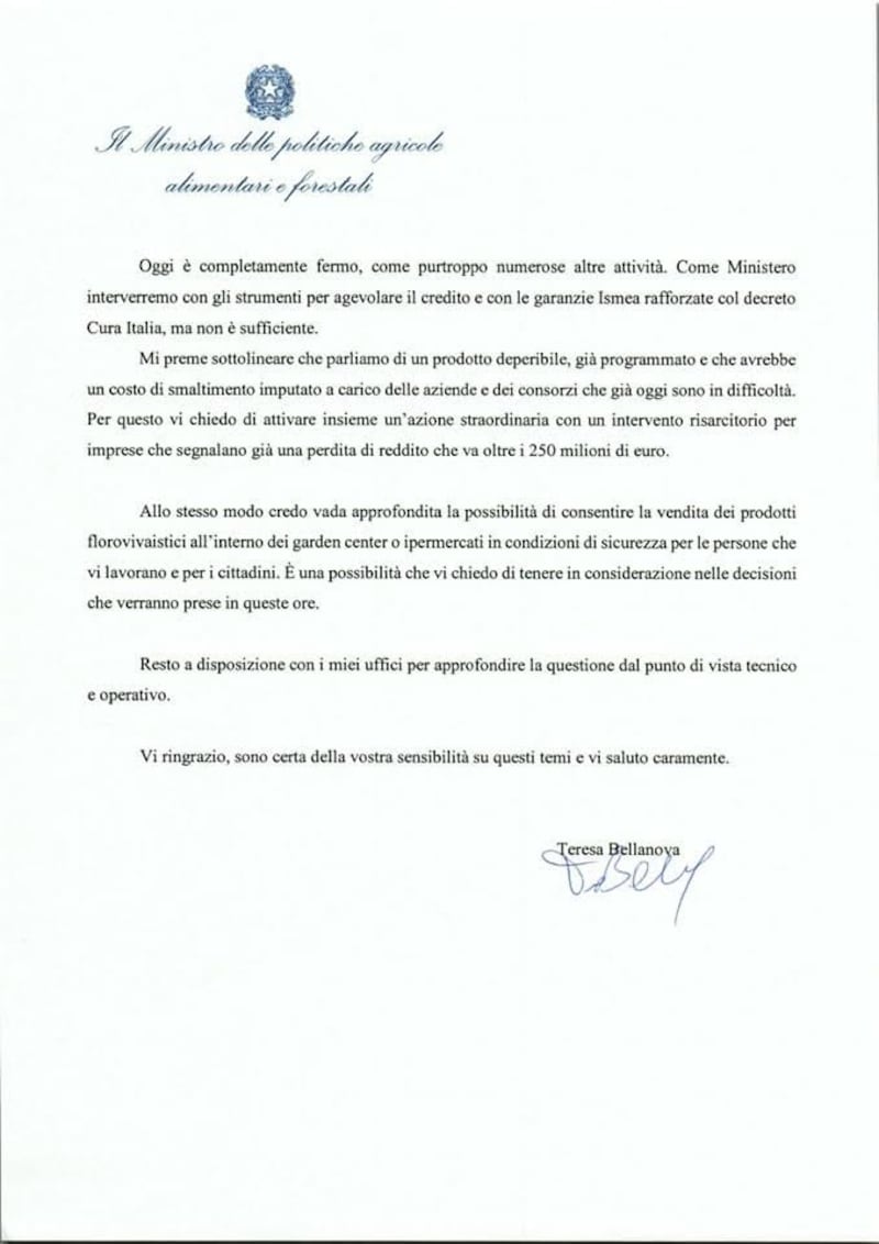Firma bellanova