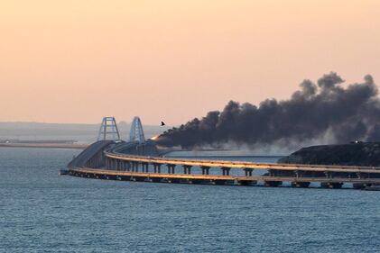 Il sabotaggio del ponte Kerch in Crimea 9