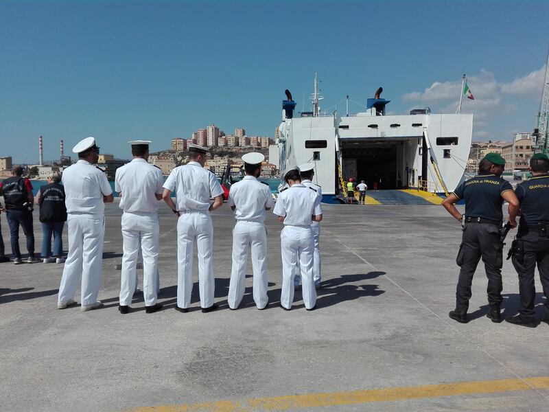 Arrivate a Porto Empedocle le salme delle vittime di Lampedusa  8