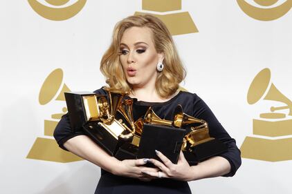 La cantante Adele, le foto 13