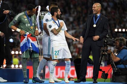 Zidane lascia da vincente il Real Madrid: ecco le foto del trionfo 12