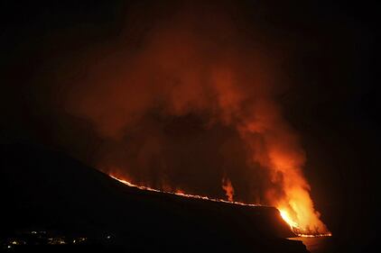Canarie, l'eruzione del vulcano Cumbre Vieja 1