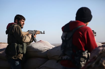 Le milizie filo-turche pronte ad attaccare i curdi 7