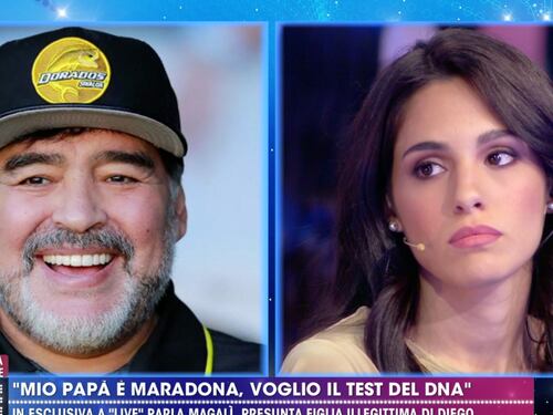 Spunta Magalì, l’undicesima figlia segreta di Maradona: "Farò il test del DNA”