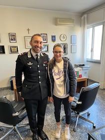 Marta Graziella e il sogno di fare il carabiniere nella tesina di terza media 4