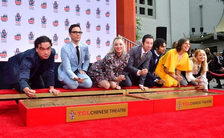 The Big Bang Theory, le impronte al Chinese Theather: foto 7