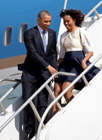 La gonna sbarazzina di Michelle Obama 5