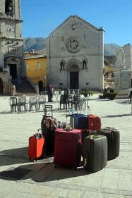 Norcia in macerie 18