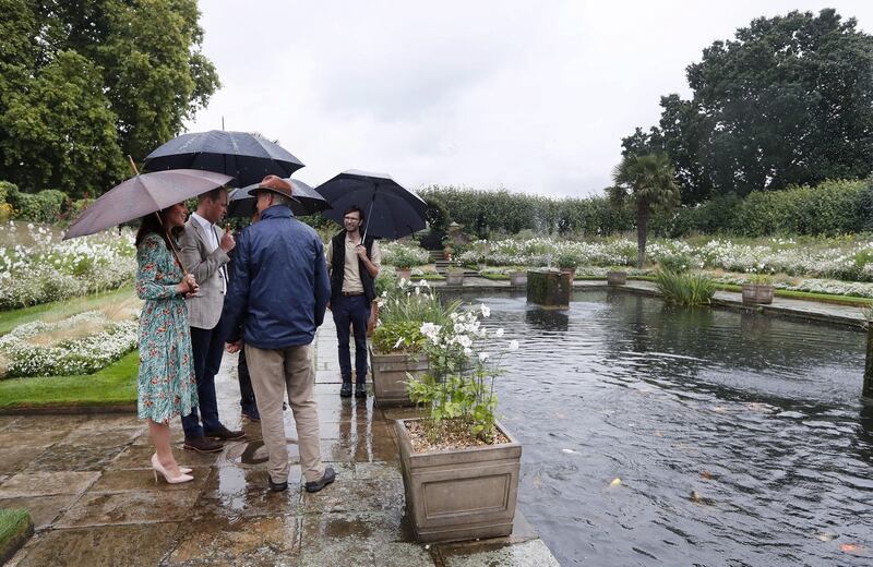 William e Harry al memoriale di Lady D 28