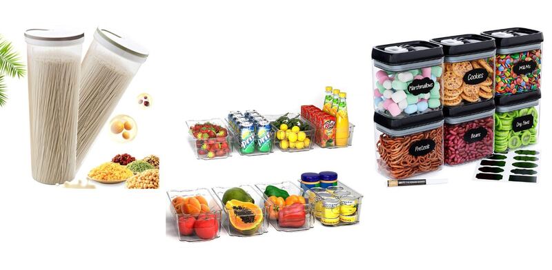 Contenitori per la spesa e gli alimenti