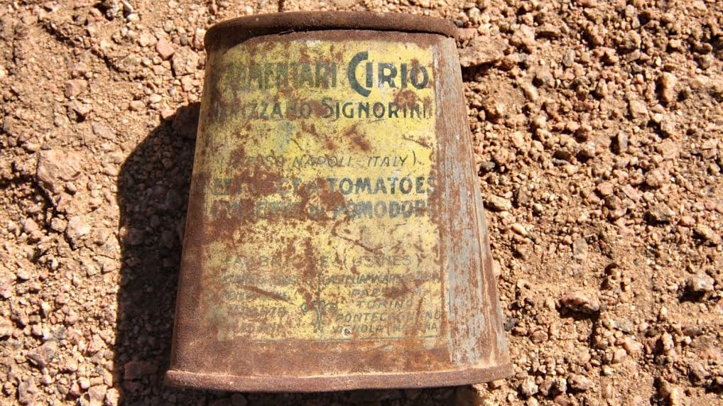 Ritrovate in Egitto da archeologi austriaci due lattine Cirio del 1923