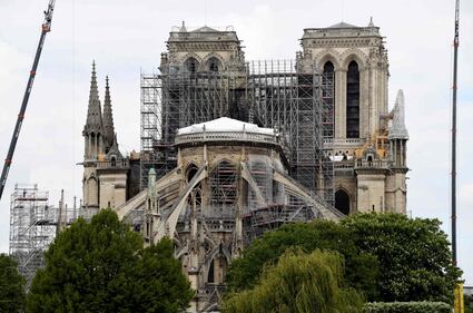 Notre Dame, continuano i lavori di ristrutturazione della cattedrale 8