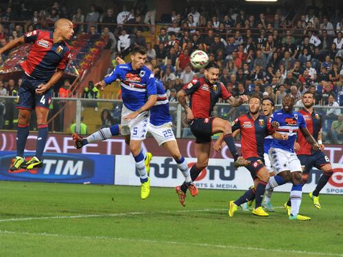 Gabbiadini regala la Lanterna alla Sampdoria