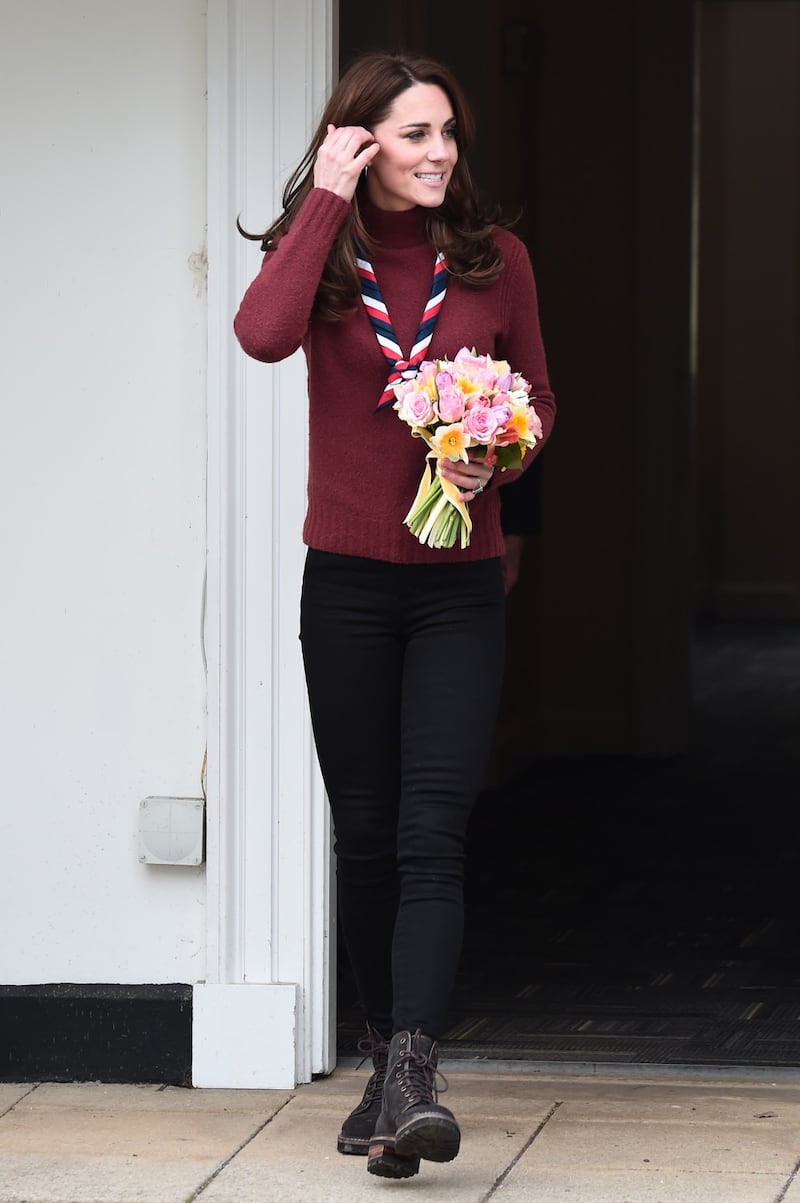 Kate Middleton tra gli scout: foto 4