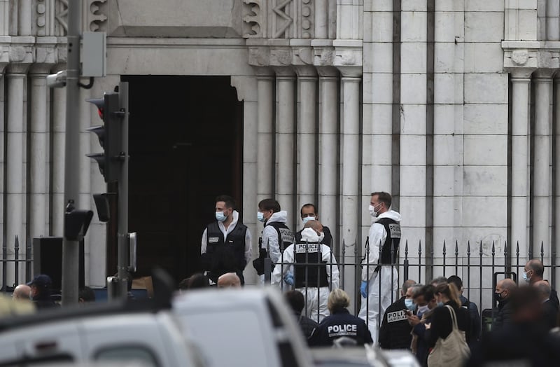 La cattedrale di Notre Dame a Nizza (La Presse)