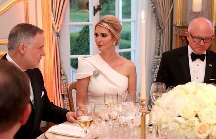 il Presidente Trump e la cena di gala alla Winfield House 3