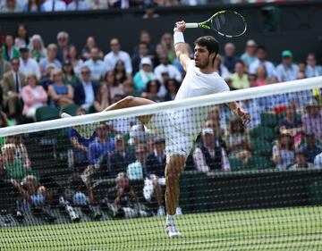 Wimbledon, Alcaraz supera in 5 set Djokovic: le immagini più belle della finale 18