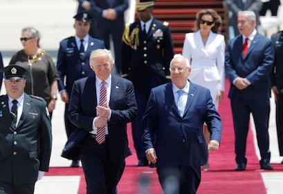 Trump sbarca a Tel Aviv 4