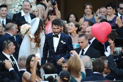 Vucinic ha detto sì e ha sposato Stefania 3