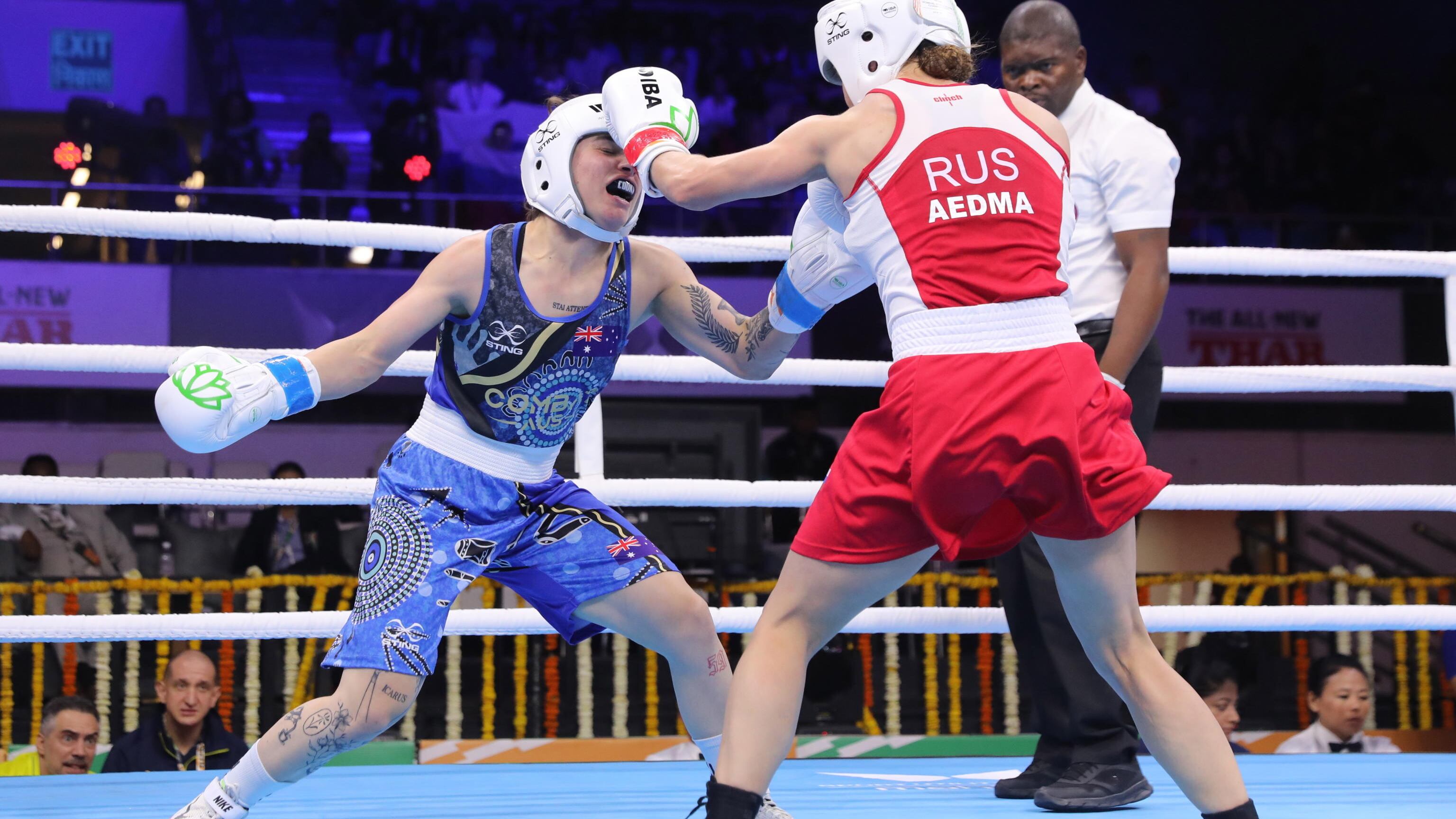 Tra simboli e bandiere, la Russia del ring disobbedisce all'invito del Cio