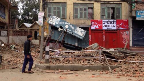 Un forte terremoto a Kathmandu 2