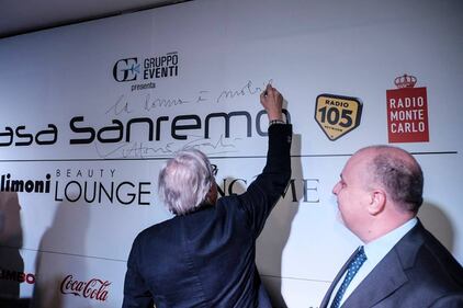 Musica e brindisi a Casa Sanremo, gli artisti in gara al Festival al party organizzato al Palafiori| 8