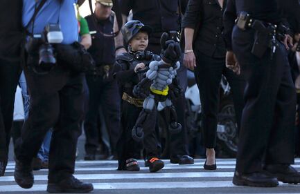 Batkid sfila per le strade di San Francisco 8