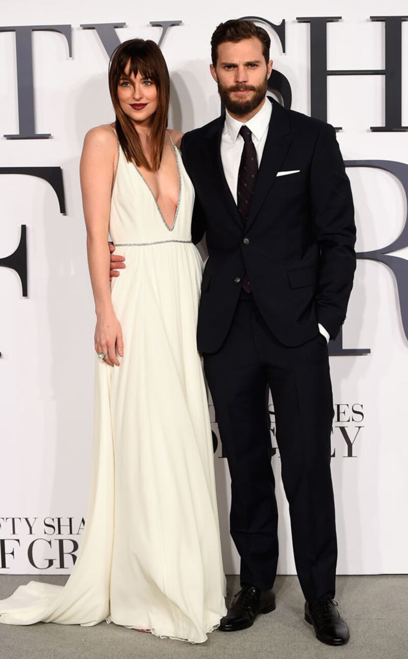 Dakota Johnson e Jamie Dornan, sexy protagonisti di "50 Sfumature" 26