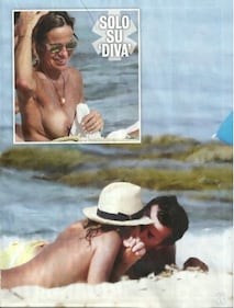 Cristina Parodi, topless a Formentera 3