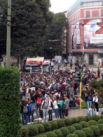 Studenti in piazza contro il ddl Profumo 11