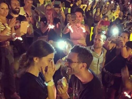 Coldplay, al concerto arriva la proposta di matrimonio