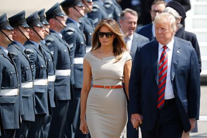 Melania Trump nel Regno Unito 7