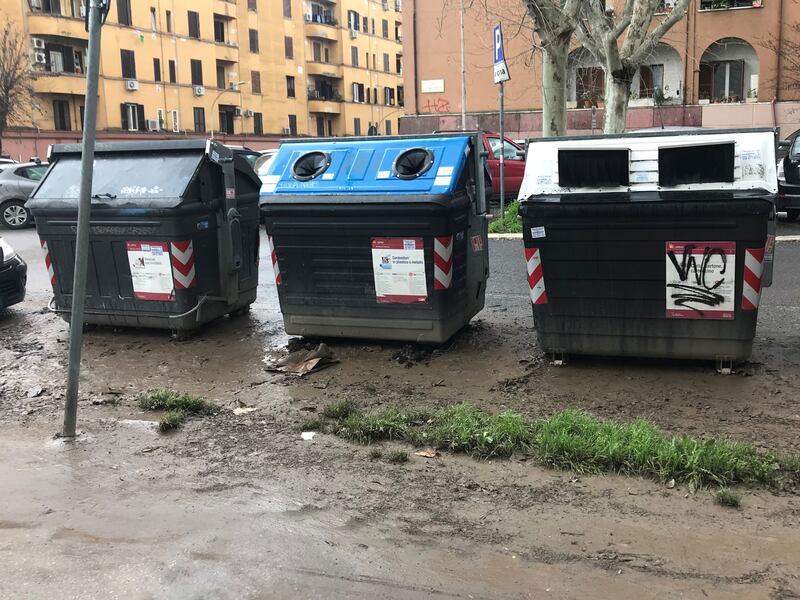 I danni alle palazzine Ater dopo il maltempo che si è abbattuto sulla Capitale 10