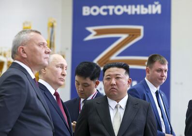 L'incontro tra Putin e Kim Jong Un al cosmodromo di Vostochny in Russia 6