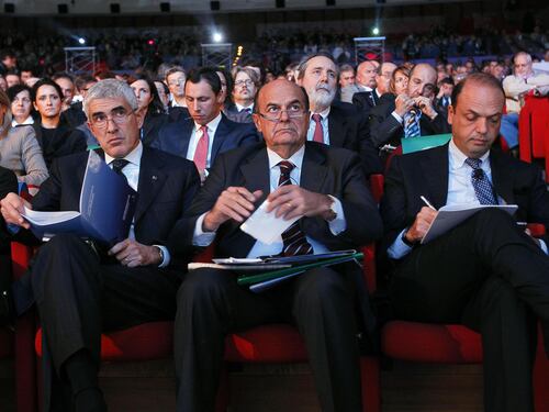 Alfano e Bersani: "Non scommettiamo un centesimo sul Monti bis"