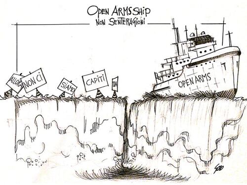 La vignetta del giorno - Open Armship non sente ragioni