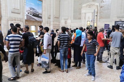 Il presidio sanitario ​in stazione a Milano 7