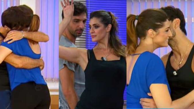 Todaro e Elisa Isoardi infiammano la pista: "Non abbiamo fatto nulla". Ma quanti baci alle prove