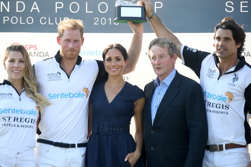 Meghan Markle e il Principe Harry alla partita di polo: foto 7