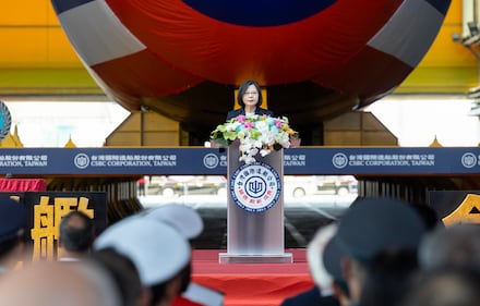 Taiwan ha varato il primo sottomarino progettato e assemblato direttamente sull'isola 9