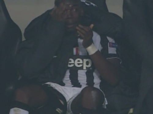 Nella notte magica di Dortmund Pogba si fa male e piange