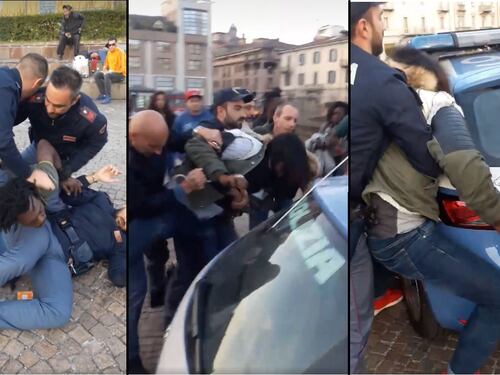 Bltiz antidroga della polizia: stranieri reagiscono all'arresto