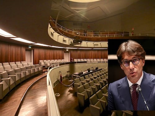 Il legno della Val di Fiemme abbattuto dalla tempesta Vaia rivive nel Triennale Milano Teatro