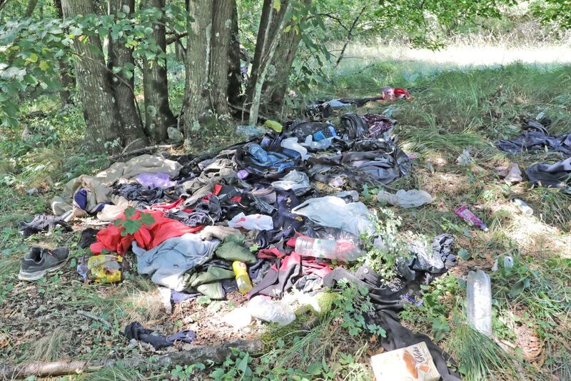Quei vestiti abbandonati nel corridoio dimenticato dei Balcani 4