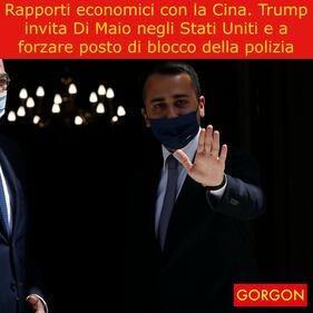 Ecco la satira del giorno. L'invito di Trump a Di Maio 1