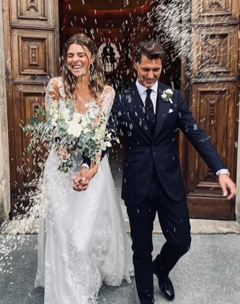 Le nozze da favola di Cristina Chiabotto e Marco Roscio 1